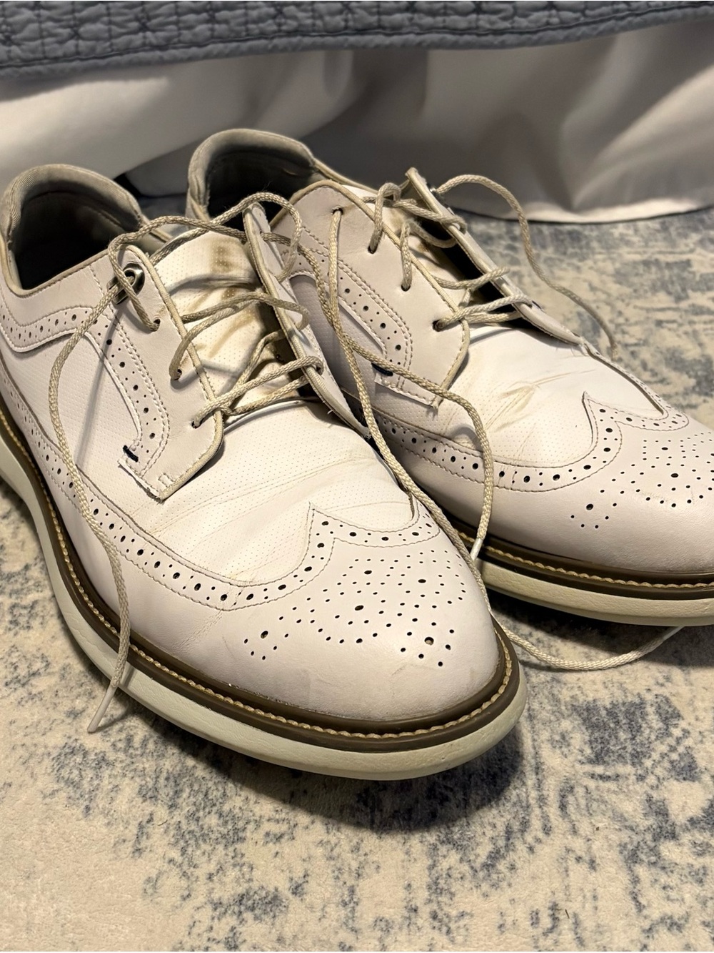 FootJoy Traditions Wingtips White 13 M
